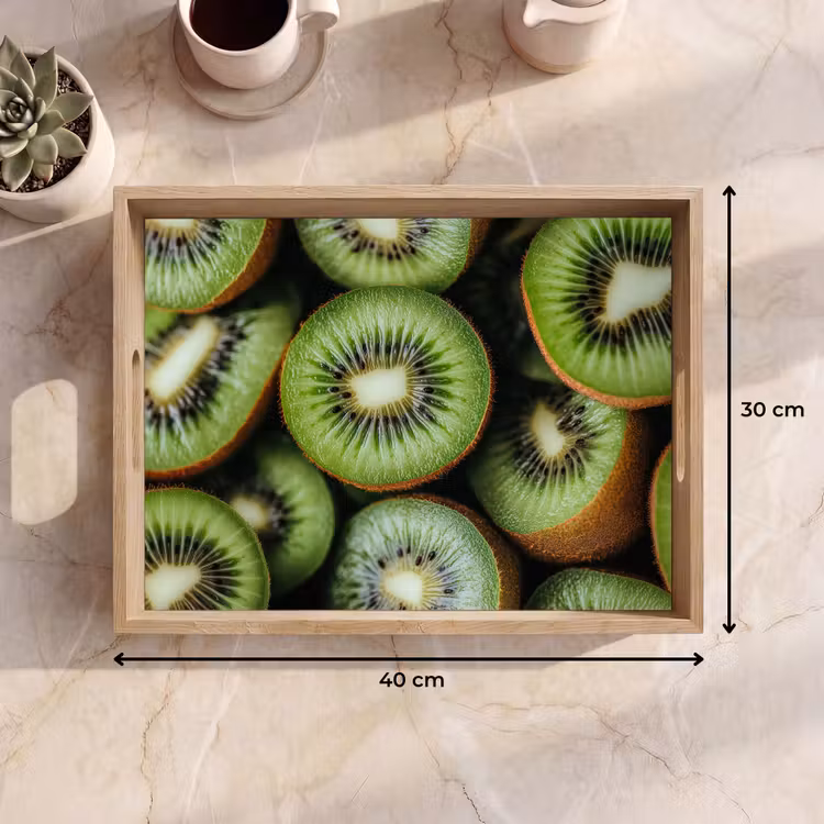 Plateau - Kiwi - Fruit - Vert — 9