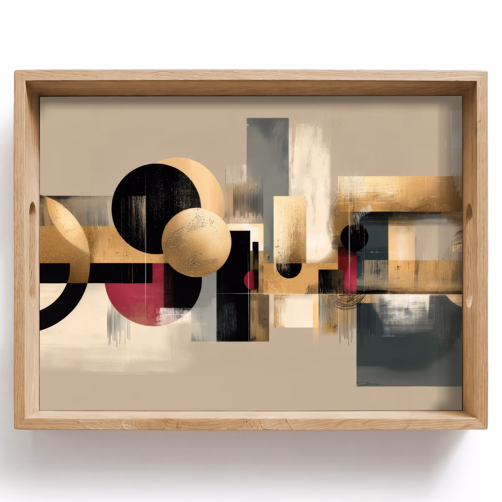 Plateau - Abstrait - Formes - Beige - Textures — 1