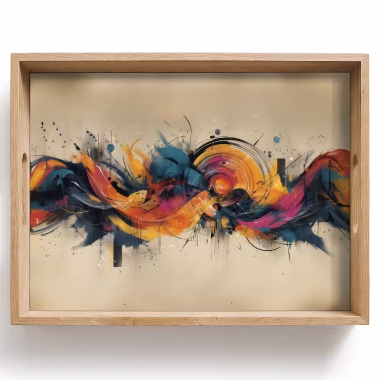 Plateau - Explosion - Coloré - Formes - Abstrait — 1