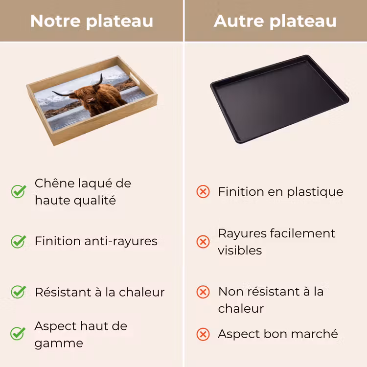 Plateau - Highlander écossais - Marron - Eau — 3