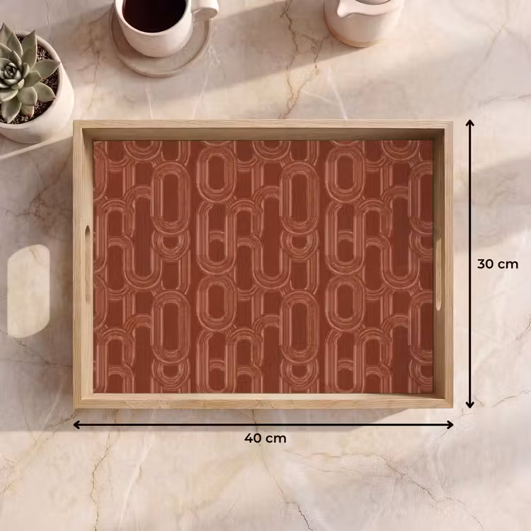 Plateau - Abstrait - Texture - Marron — 9
