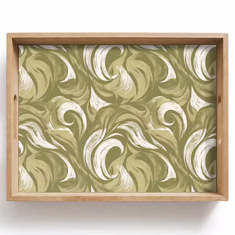 Plateau - Abstrait - Texture - Vert — 1