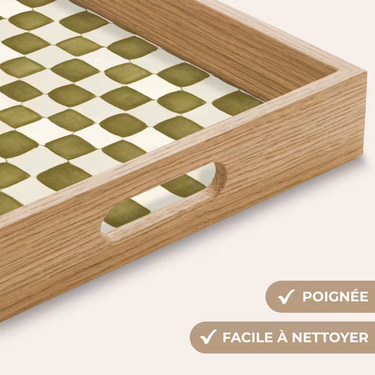 Plateau - Échecs - Motif - Vert — 5