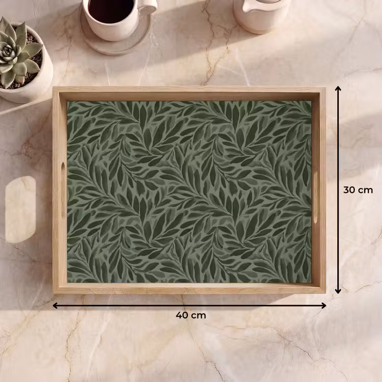 Plateau - Feuilles - Bio - Vertes — 9