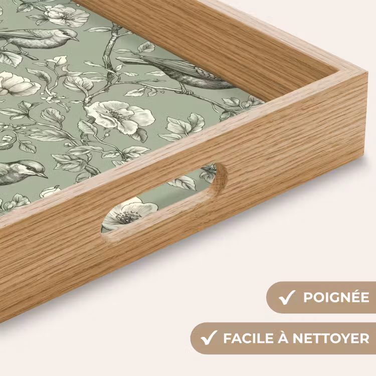 Plateau - Classique - Botanique - Vert — 5
