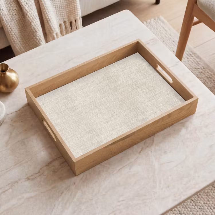Plateau - Lin - Texture - Beige — 2