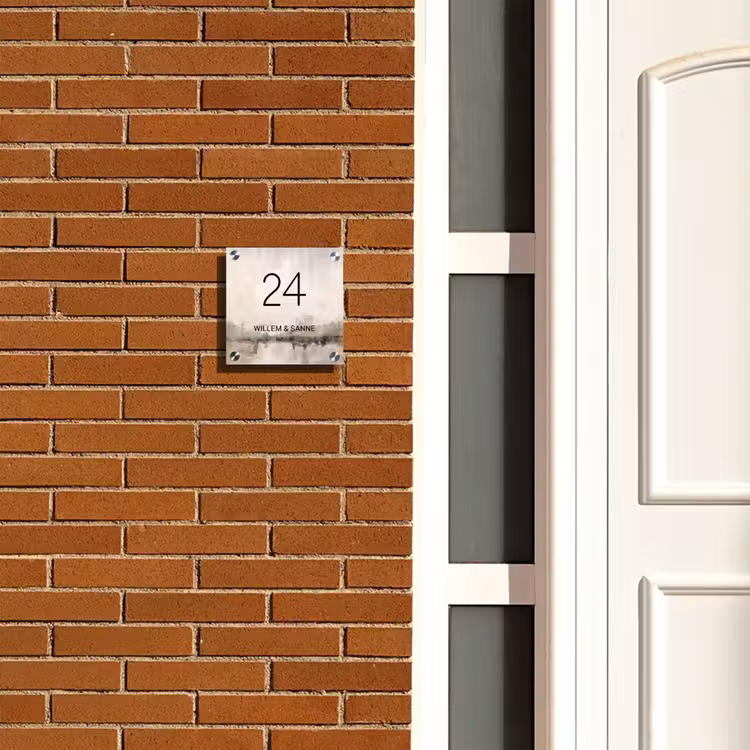Plaque nominative - Peint - Classique — 4