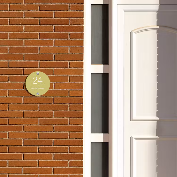 Plaque nominative - Vert clair - Classique — 3