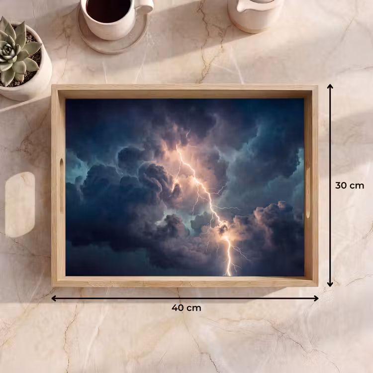 Plateau - Éclair - Tempête - Nature - Obscurité — 9
