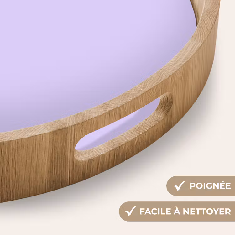 Plateau - Clair - Orchidée - Violet — 5
