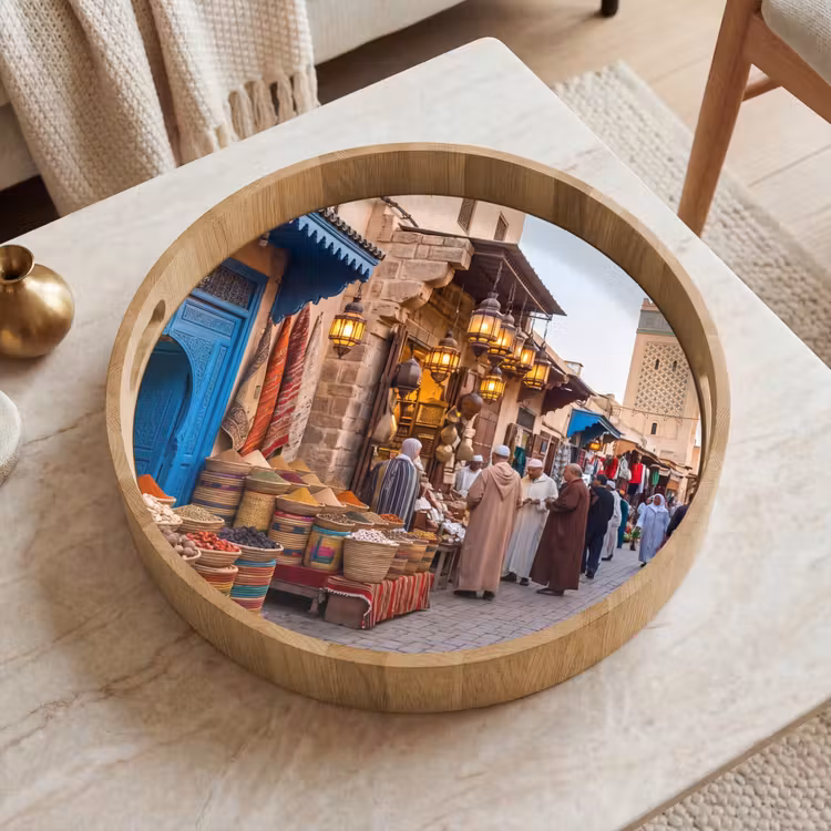 Plateau - Marché - Orient - Coloré — 2