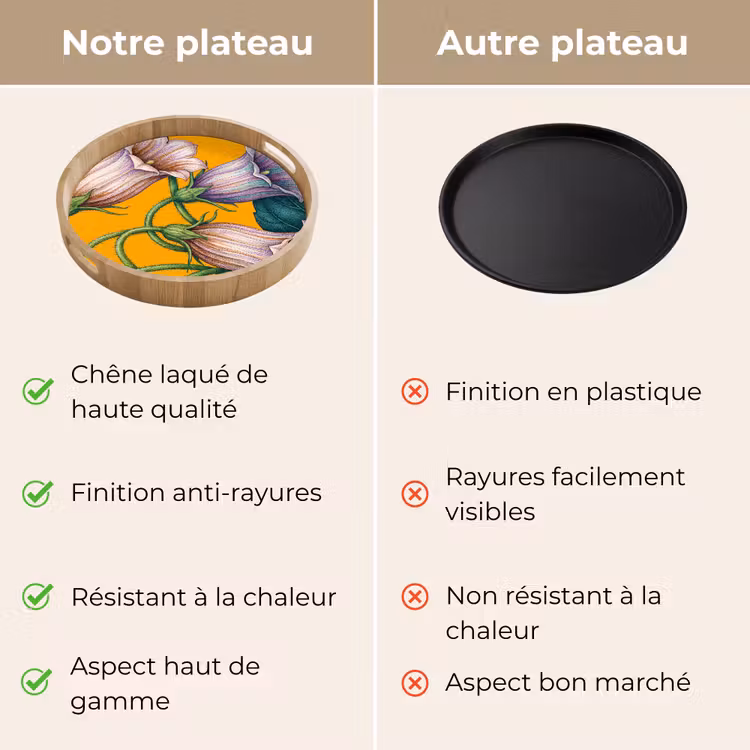 Plateau - Fleurs - Botanique - Jaune — 3