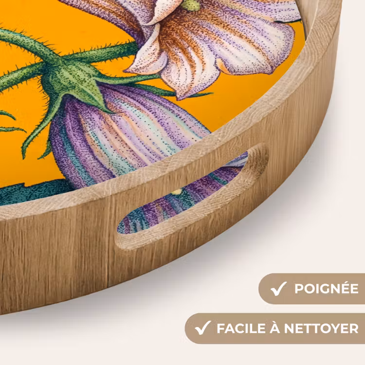 Plateau - Fleurs - Botanique - Jaune — 5