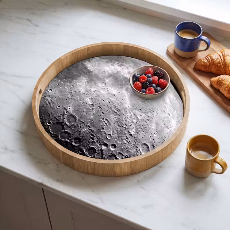 Plateau - Lune - Cratères - Espace — 4