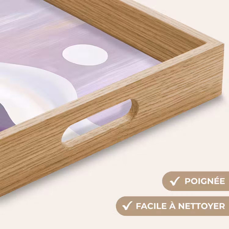 Plateau - Vagues - Collines - Abstrait - Violet — 5