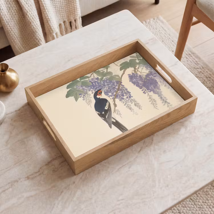Plateau - Pic - Fleurs - Violet — 2
