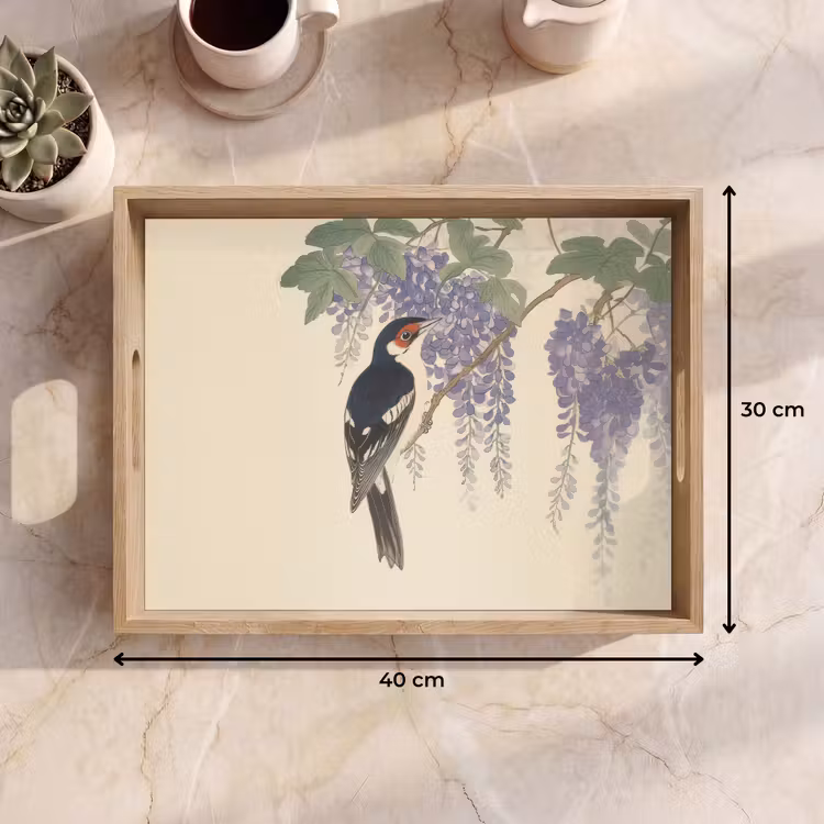 Plateau - Pic - Fleurs - Violet — 9