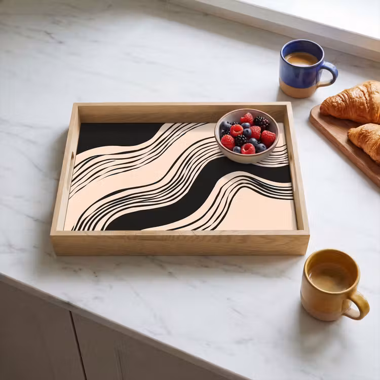 Plateau - Vagues - Noir - Sable — 4