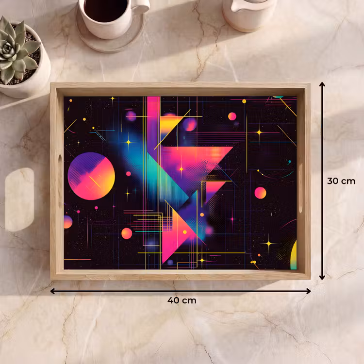 Plateau - Triangles - Cercles - Abstrait - Étoiles — 9