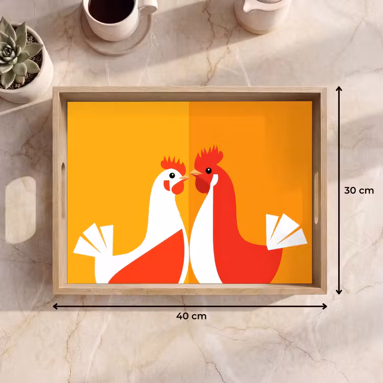 Plateau - Poulets - Orange - Plaines — 9
