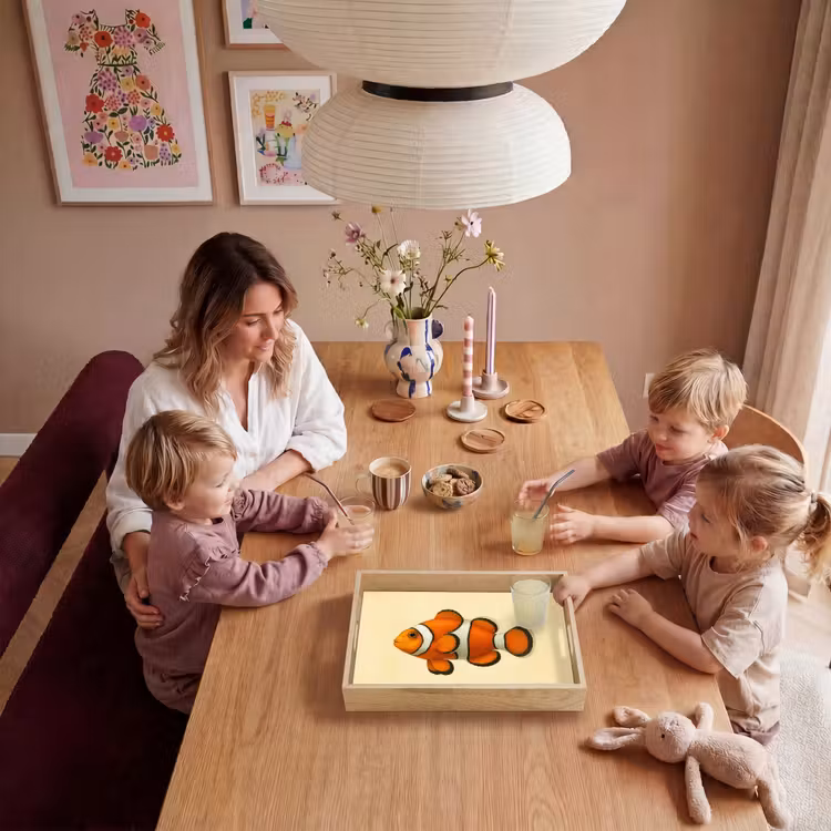 Plateau - Poisson - Orange - Rayures — 7