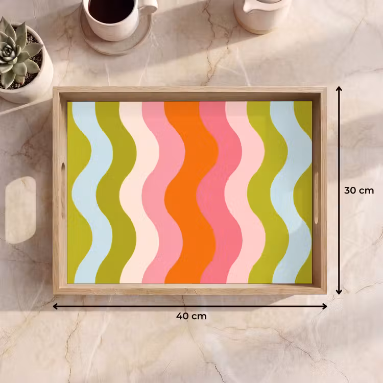 Plateau - Orbites - Vagues - Colorées - Verticales — 9