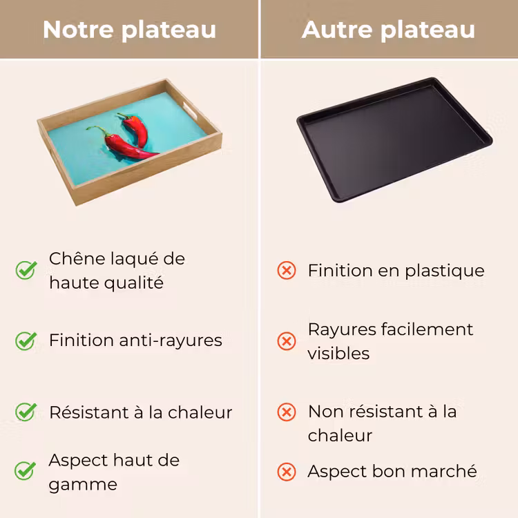 Plateau - Piments - Teintés - Rouge — 3