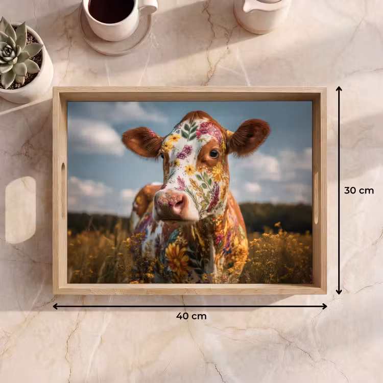 Plateau - Vache - Fleurs - Pré — 9
