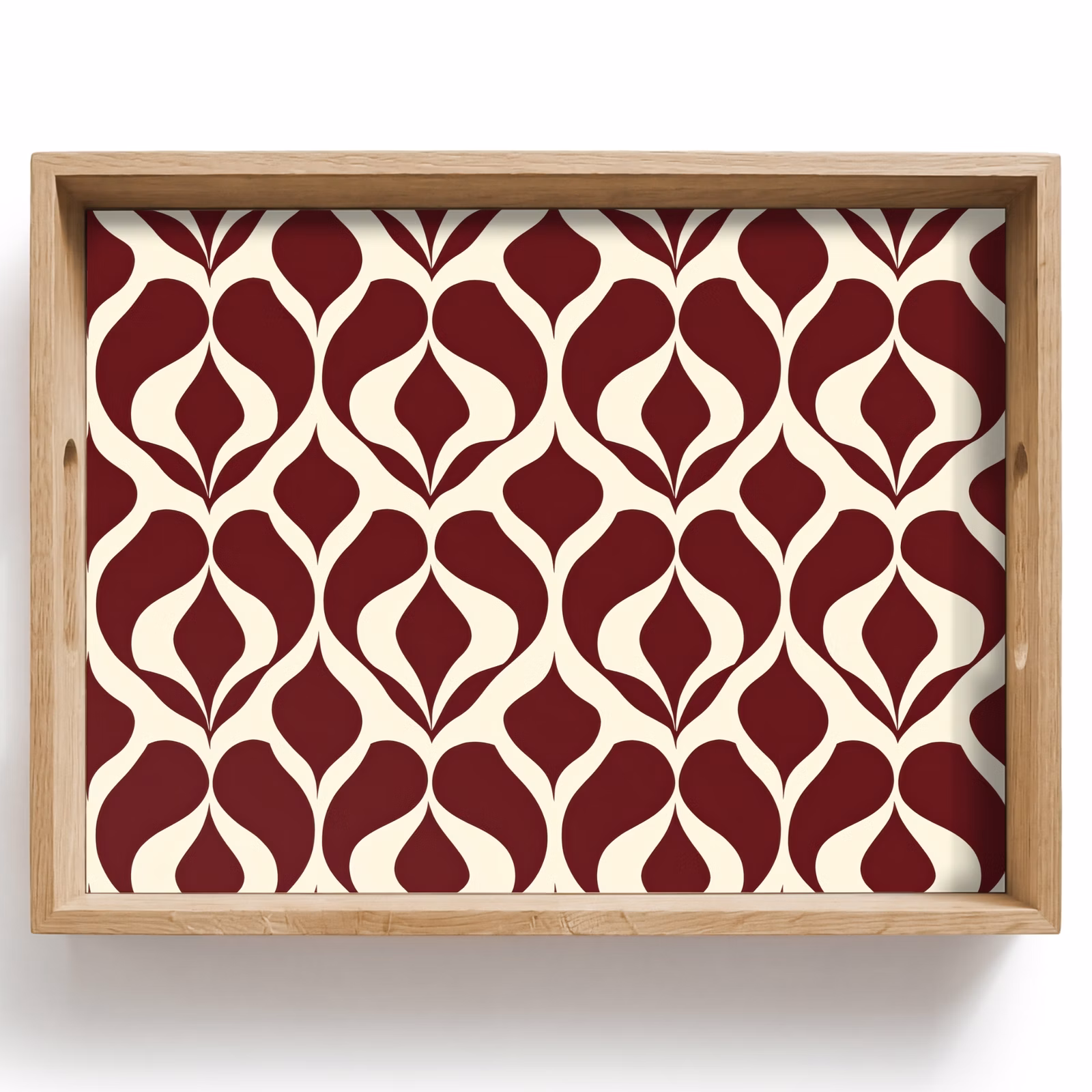 Plateau - Rouge - Drop pattern - Graphic — 1