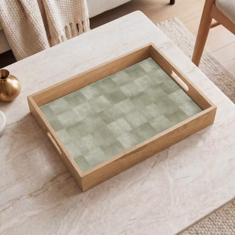 Plateau - Plats - Rustique - Vert — 2