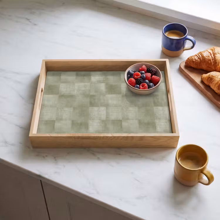Plateau - Plats - Rustique - Vert — 4