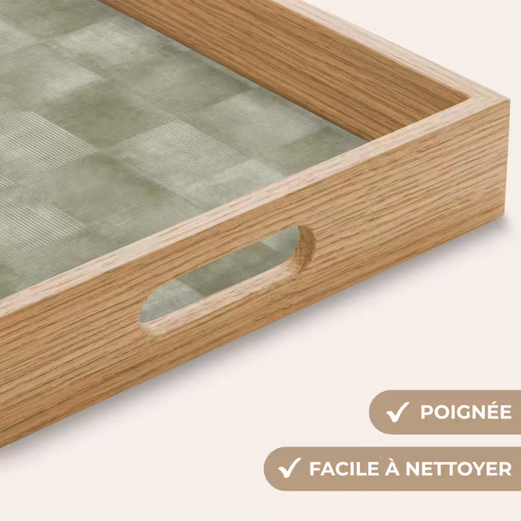 Plateau - Plats - Rustique - Vert — 5
