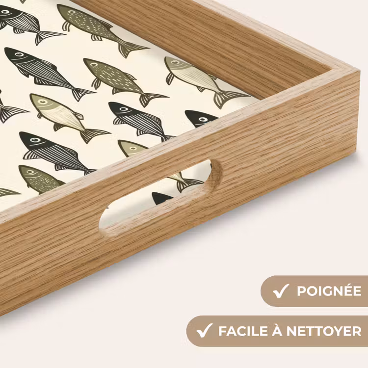 Plateau - Poissons - Classique - Vert — 5
