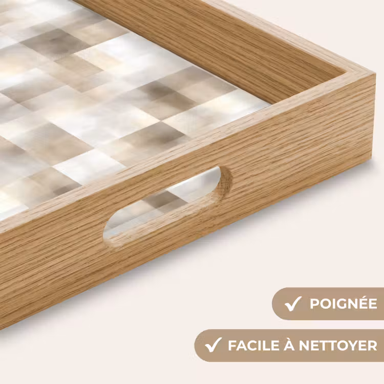 Plateau - Texture - Lin - Beige — 5