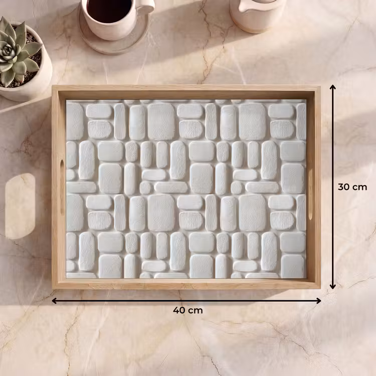 Plateau - Relief - Texture - Blanc — 9