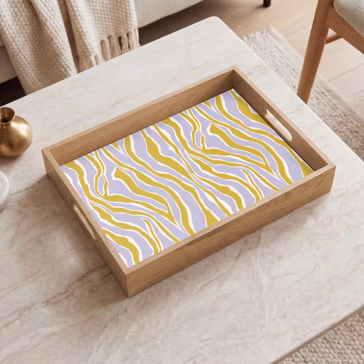 Plateau - Zebra - Moderne - Multicolore — 2