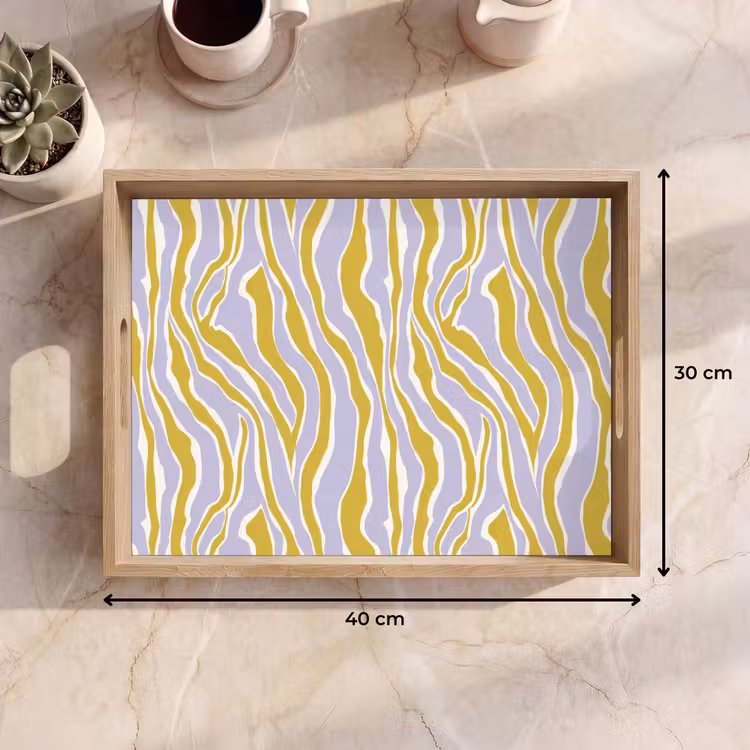 Plateau - Zebra - Moderne - Multicolore — 9