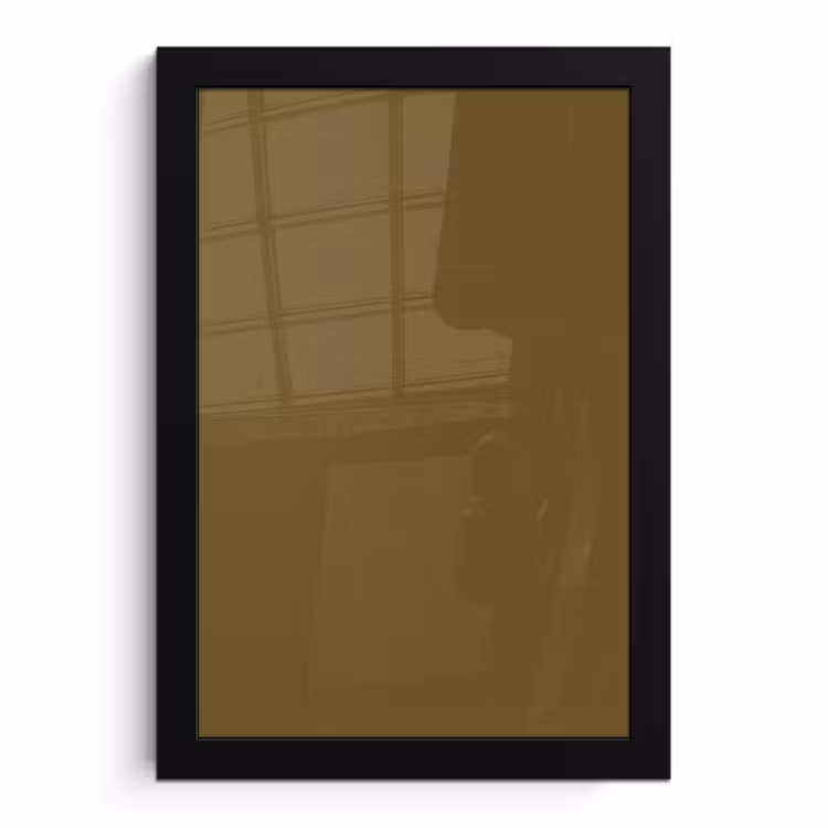 Poster avec cadre - Hunter - Vert - Automne — 1