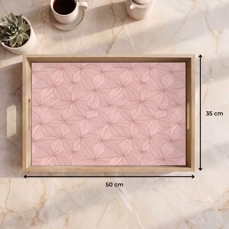 Plateau - rose pâle - Fleurs - Relief - Texture — 9