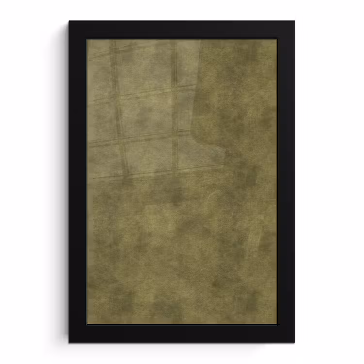 Poster avec cadre - Texture - Abstrait - Vert — 1