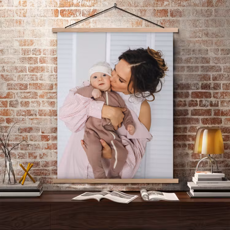 Tableau en tissu avec porte affiche — 2