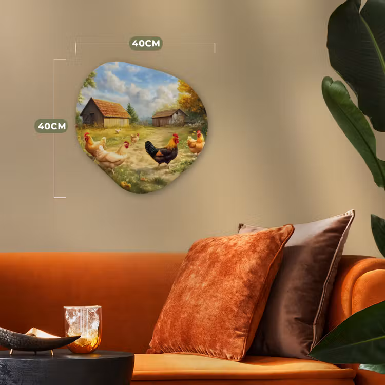 Forme organique - Forex - Poulets - Tranquillité rurale - Nature — 4