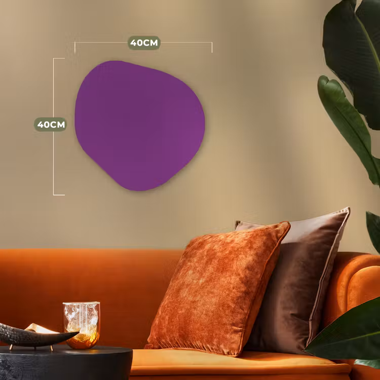 Forme organique - Forex - Pourpre - Couleurs - Solide — 4