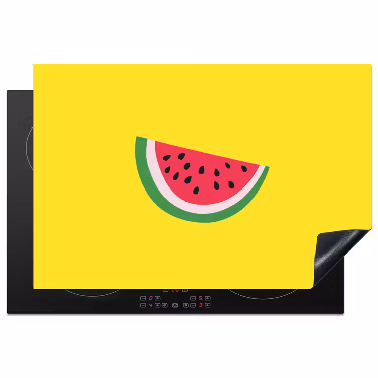 Protection plaque induction - Fruit - Pastèque - Jaune — 1