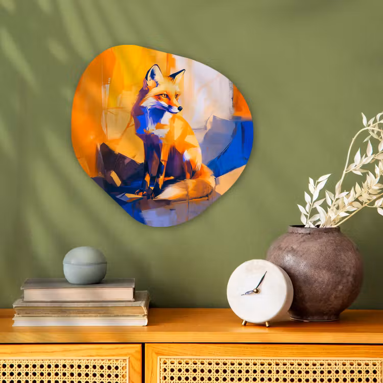 Forme organique - Forex - Renard - Orange - Formes - Abstrait — 2