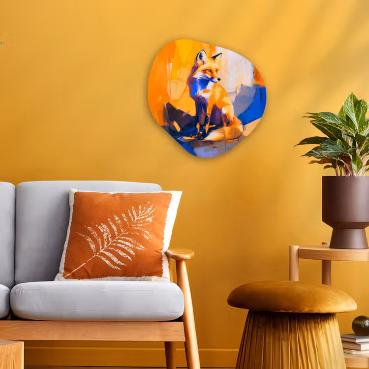 Forme organique - Forex - Renard - Orange - Formes - Abstrait — 3