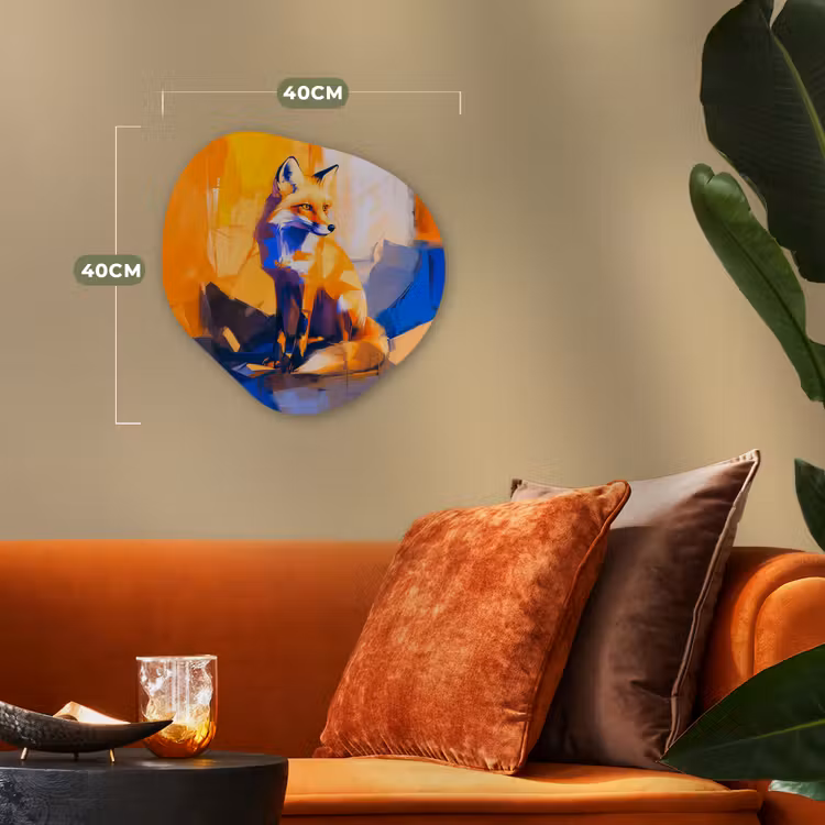 Forme organique - Forex - Renard - Orange - Formes - Abstrait — 4