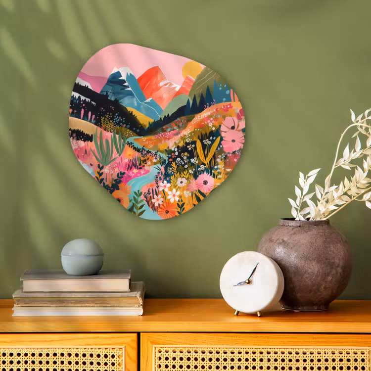 Forme organique - Forex - Rivière - Profondeur - Fleurs — 2