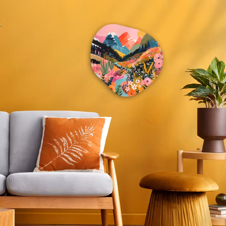 Forme organique - Forex - Rivière - Profondeur - Fleurs — 3