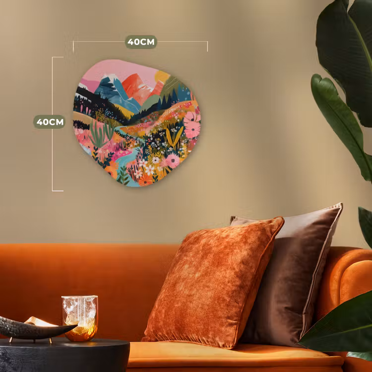 Forme organique - Forex - Rivière - Profondeur - Fleurs — 4